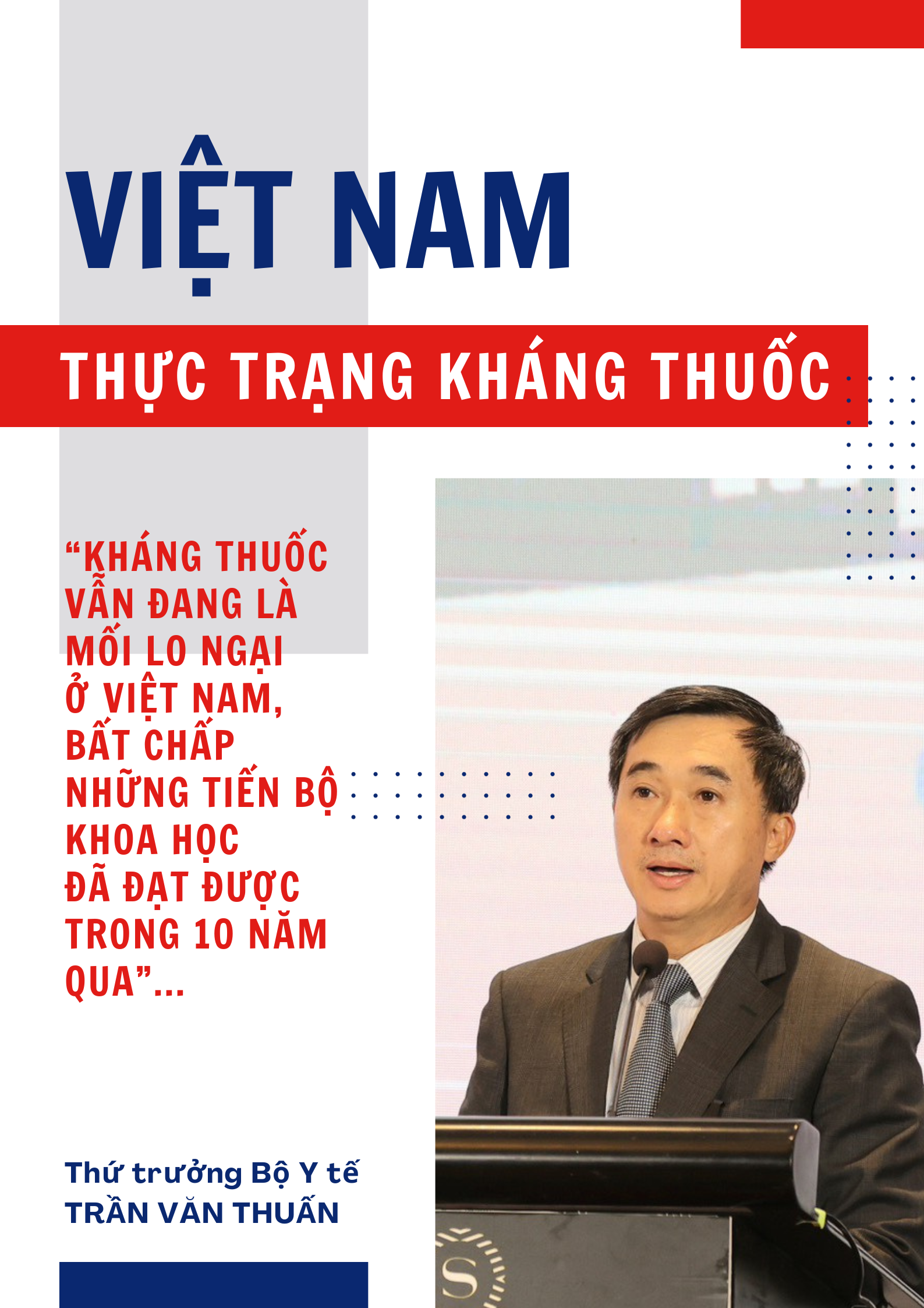 Mỗi chúng ta đều có bổn phận ngăn chặn kháng thuốc tại Việt Nam