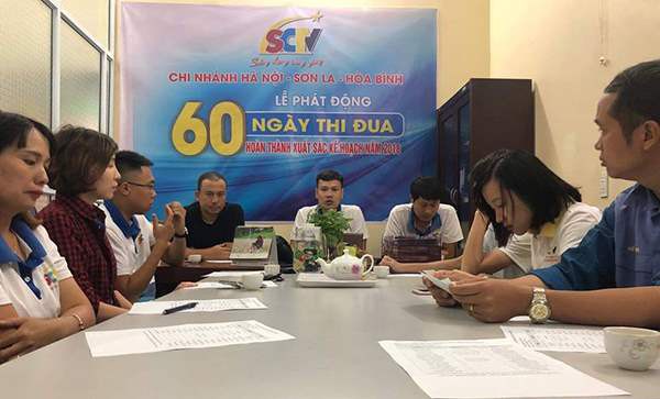 Các chi nhánh SCTV triển khai phong trào “60 ngày thi đua hoàn thành xuất sắc kế hoạch năm 2018”