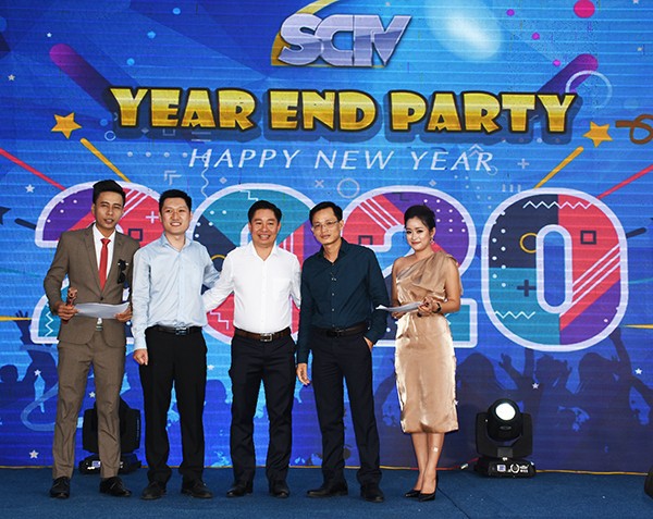 SCTV tưng bừng Tiệc tất niên, chào mừng xuân Canh Tý 2020