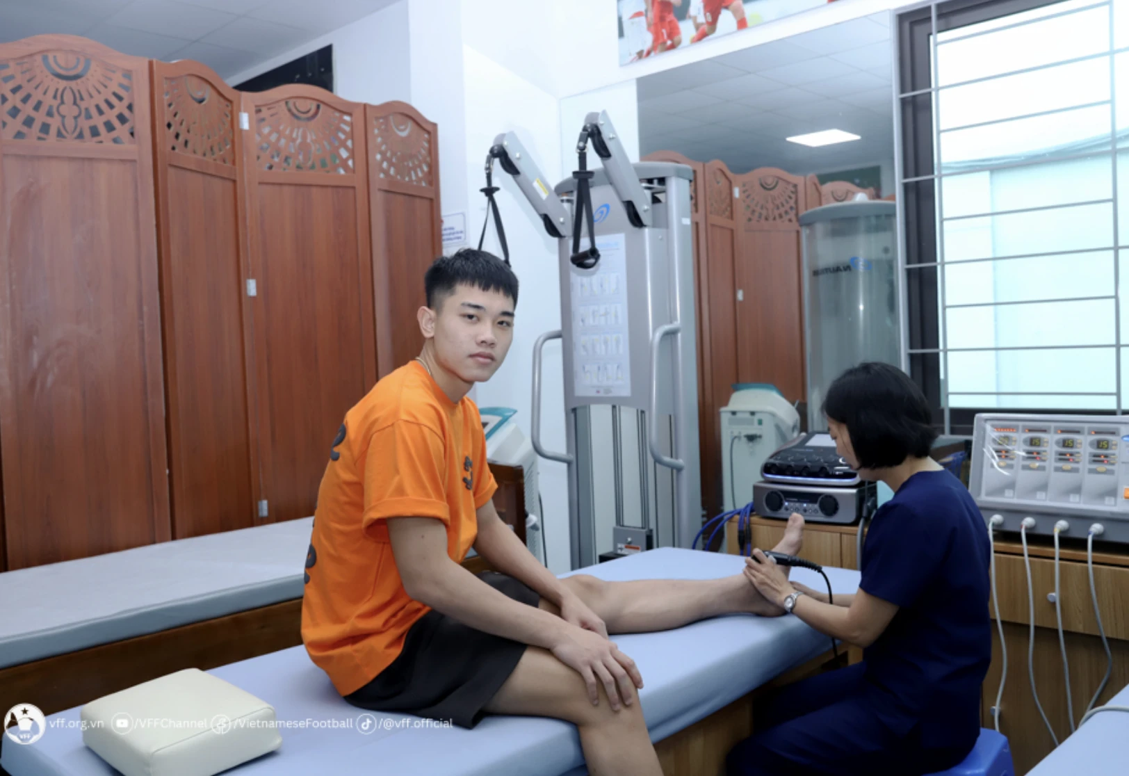 Tin vui: Ngôi sao U.23 Việt Nam Nguyễn Đình Bắc sớm trở lại thi đấu