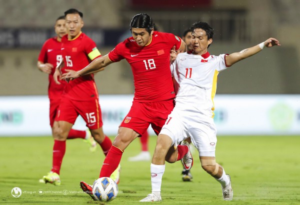 Trận giao hữu quốc tế FIFA Days giữa ĐT Trung Quốc và ĐT Việt Nam sẽ được áp dụng VAR