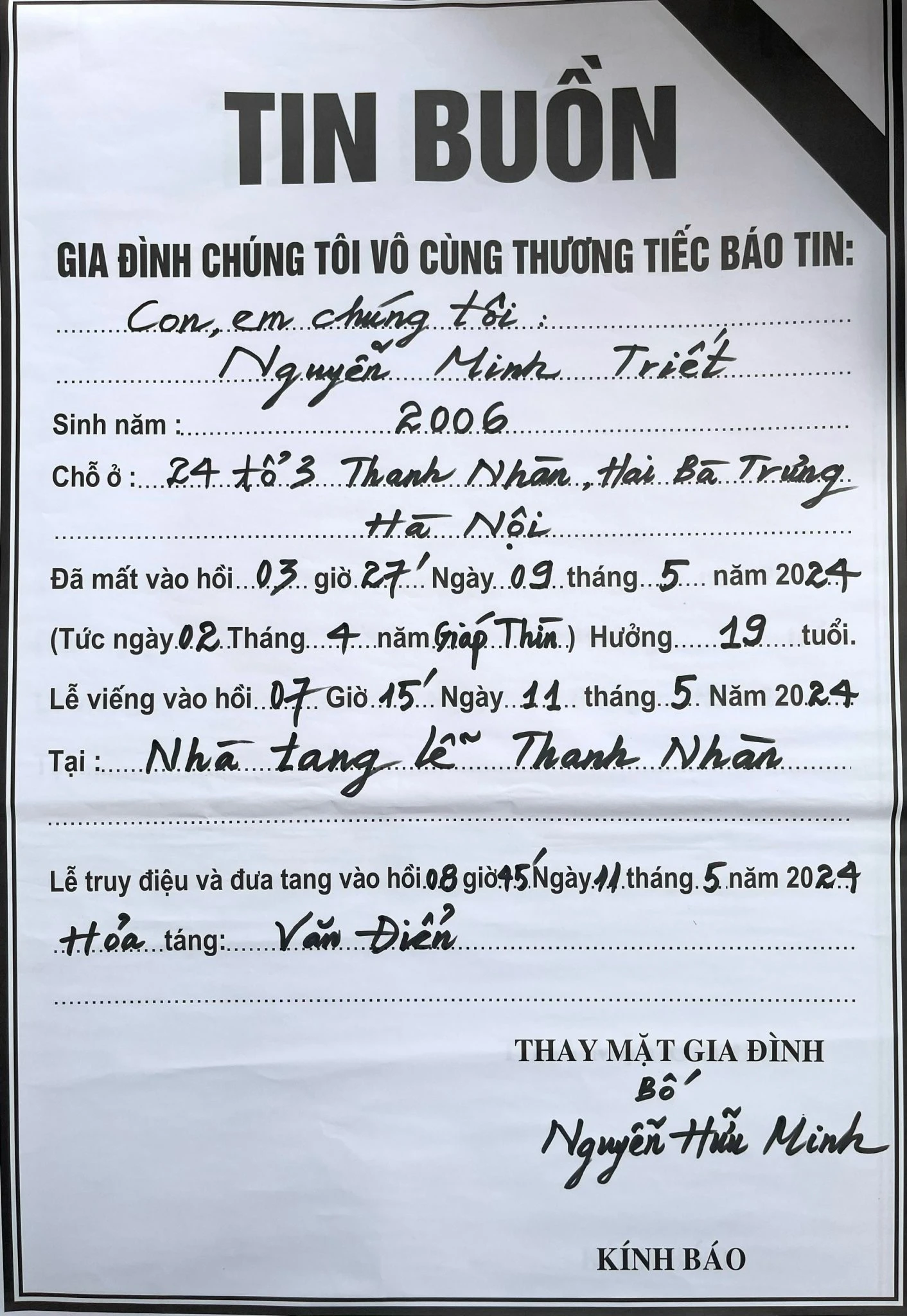 VĐV trẻ Nguyễn Minh Triết qua đời, tiếc thương cho một tài năng TDDC Việt Nam