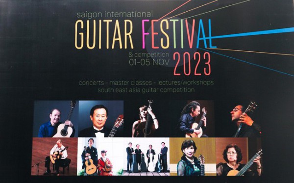Liên hoan Guitar Quốc tế Sài Gòn 2023 mang những nghệ sĩ hàng đầu thế giới tới Việt Nam