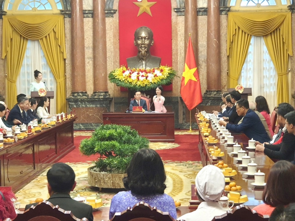 Chủ tịch nước Võ Văn Thưởng gặp mặt đoàn đại biểu chương trình Việc tử tế
