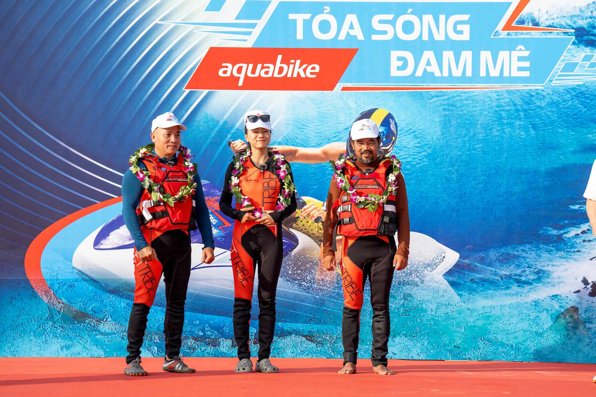 Tỏa sóng đam mê Aquabike: Các huấn luyện viên quốc tế khoe thành tích khủng