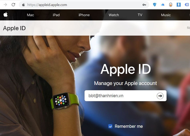 Cách thay đổi địa chỉ email của tài khoản Apple ID