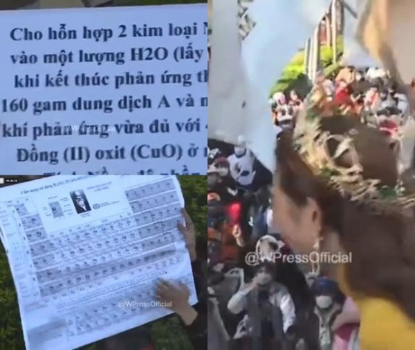 Fan đưa đề Hóa tới thách đố ở buổi diễu hành, Hoa hậu Thùy Tiên cười nghiêng ngả: "Sợ quá"