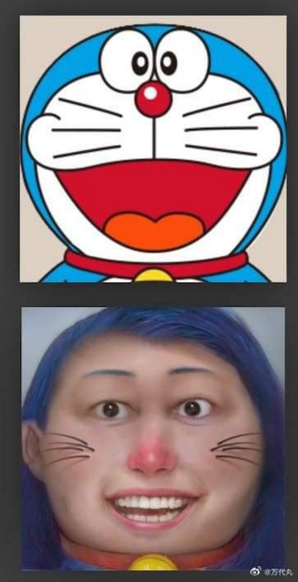 Xem tạo hình live-action của Doraemon: Nhìn dàn cast chính muốn "té xỉu" vì đáng sợ!
