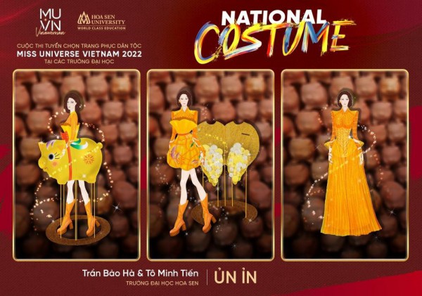 Ý tưởng trang phục dân tộc Miss Universe Vietnam 2022: Từ bánh tráng trộn đến vựa ve chai