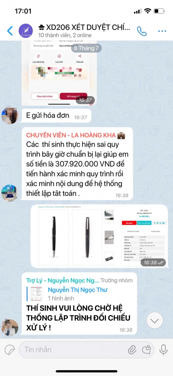 Bị thao túng tâm lý, sập bẫy lừa khiến 'bay' mất hơn 746 triệu đồng Bị thao túng tâm lý, sập bẫy lừa khiến 'bay' mất hơn 746 triệu đồng