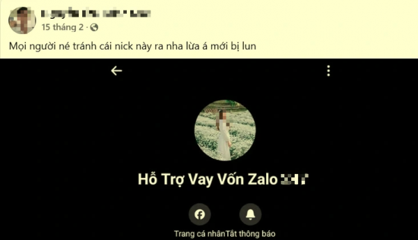 'Cắm' cả tài khoản Facebook, Zalo cá nhân để… vay tiền 'Cắm' cả tài khoản Facebook, Zalo cá nhân để… vay tiền