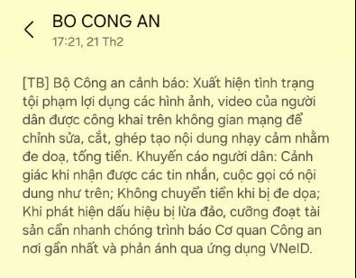 Cảnh báo thủ đoạn cắt ghép hình ảnh, tạo nội dung nhạy cảm để tống tiền Cảnh báo thủ đoạn cắt ghép hình ảnh, tạo nội dung nhạy cảm để tống tiền