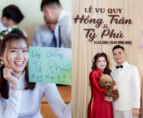 Cô gái Vĩnh Long lấy chồng ‘Tỷ Phú’ đúng với ước nguyện năm 18 tuổi