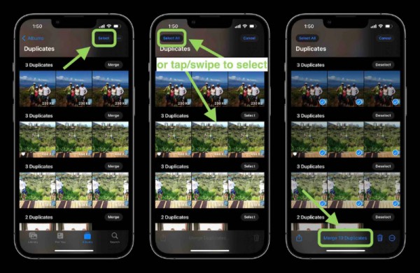 Cách dễ dàng tìm và xóa các ảnh trùng lặp trên iPhone
