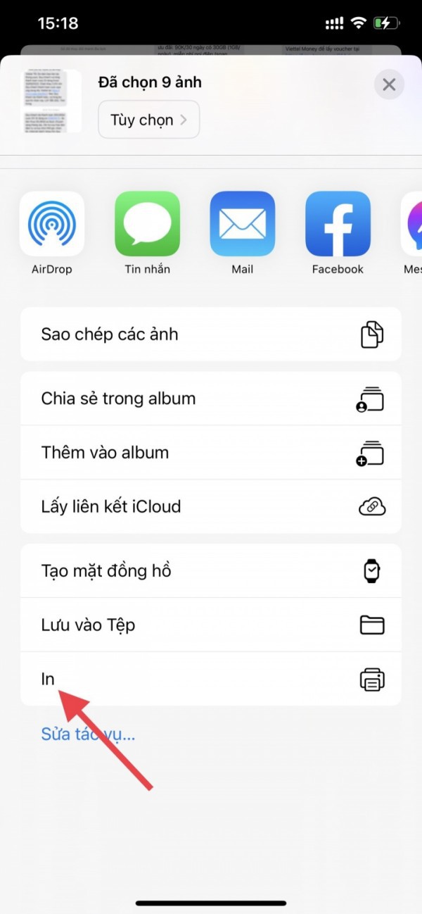 Cách in tin nhắn văn bản từ iPhone Cách in tin nhắn văn bản từ iPhone