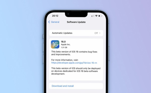 Hướng dẫn nâng cấp iPhone lên iOS 16 Public Beta 5 bản thử nghiệm