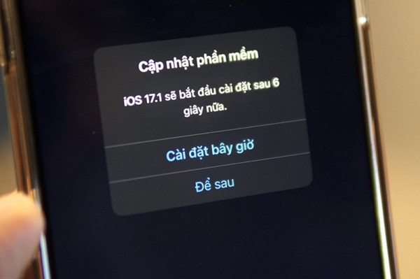 iOS 17.1 chính thức được phát hành với nhiều tính năng mới