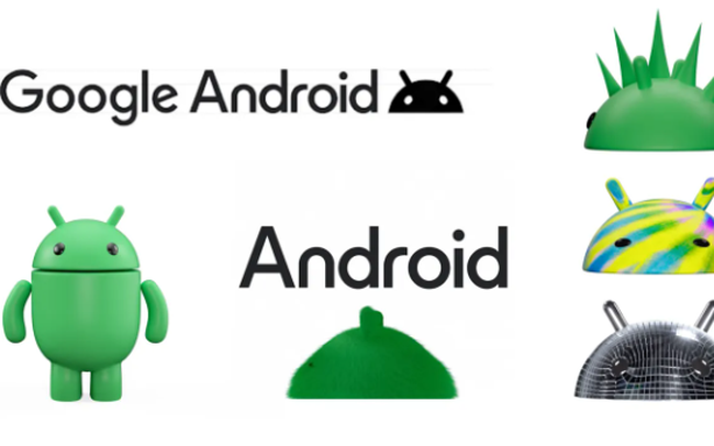 Android cập nhật logo và biểu tượng mới