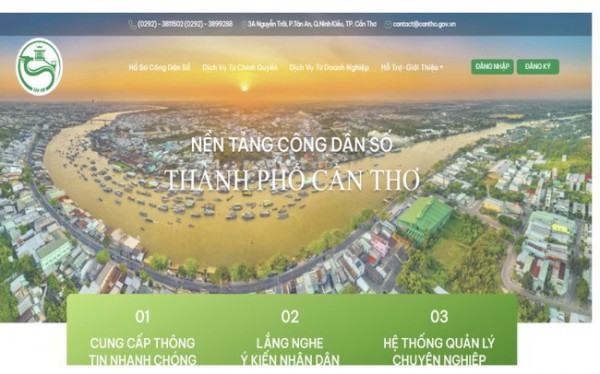 Cần Thơ chính thức thử nghiệm nền tảng công dân số