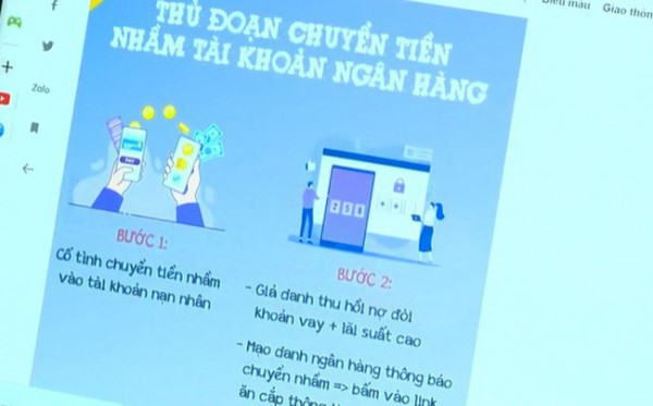 Cảnh báo chiêu trò lừa đảo “chuyển nhầm tiền” vào tài khoản ngân hàng