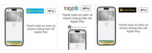 Chuỗi bán lẻ tiên phong hình thức thanh toán Apple Pay tại Việt Nam