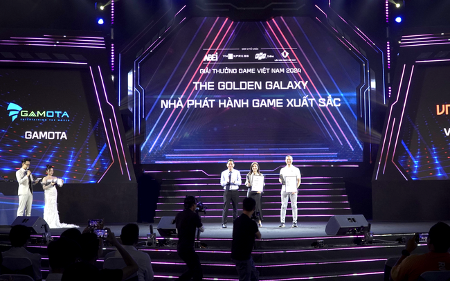 Gamota - Nhà phát hành game xuất sắc 2024 tại Vietnam Game Awards