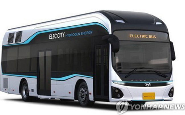 Hàn Quốc tiến tới sử dụng xe bus chạy bằng nhiên liệu hydro