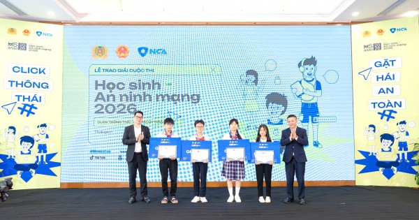 Học sinh lớp 6 đạt giải nhất cuộc thi an ninh mạng quốc gia