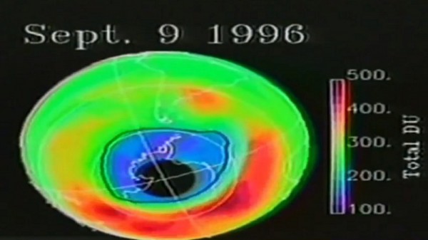 Lỗ thủng tầng ozone nhỏ hơn so với năm ngoái