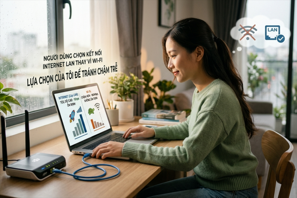 Lý do nhiều người vẫn dùng Ethernet giữa thời đại Wi-Fi