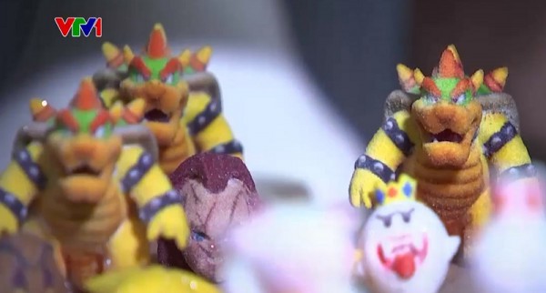 Những viên kẹo ngọt từ máy in thực phẩm 3D Những viên kẹo ngọt từ máy in thực phẩm 3D