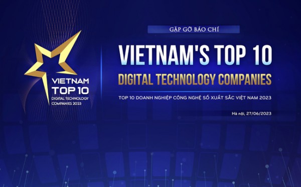 Phát động chương trình Top 10 doanh nghiệp công nghệ số xuất sắc Việt Nam 2023