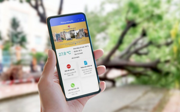 Ra mắt Zalo mini app giúp người dân nhận được hỗ trợ khẩn cấp trong mùa mưa bão