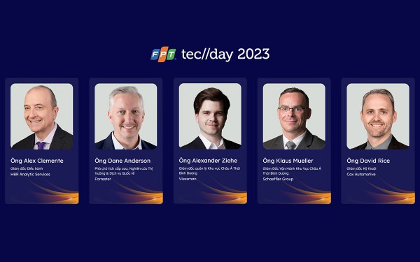 Top 100 người ảnh hưởng AI toàn cầu làm diễn giả tại FPT Techday 2023