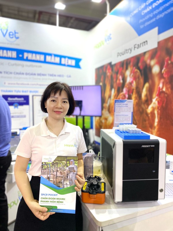 Vietstock 2023: HappyVet-GeneReach mang giải pháp toàn diện cho ngành chăn nuôi Việt