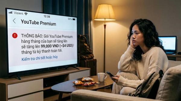 YouTube Premium chính thức tăng giá tới 4 USD mỗi tháng YouTube Premium chính thức tăng giá tới 4 USD mỗi tháng