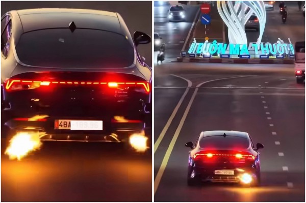 Cái kết đắng của chủ chiếc KIA K5 độ xe nẹt pô ra lửa