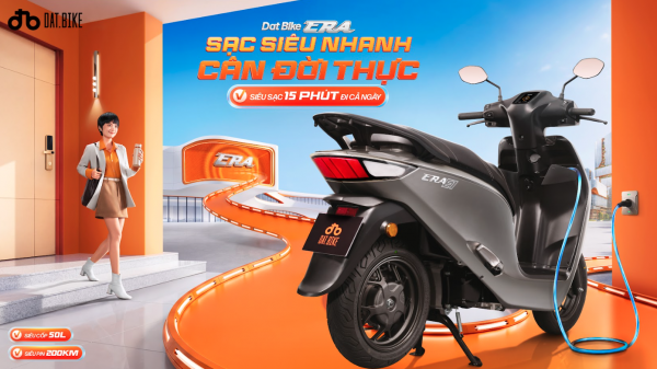 Dat Bike ERA: Xe điện gia đình dưới 30 triệu đồng ‘đủ cân đời thực’ Dat Bike ERA: Xe điện gia đình dưới 30 triệu đồng ‘đủ cân đời thực’