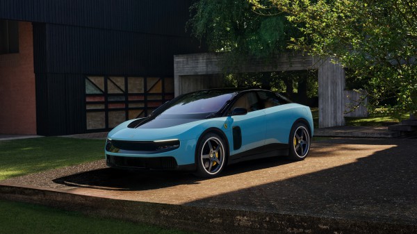 Ferrari tung ra siêu xe điện 4 cửa thiết kế lạ gây tranh cãi