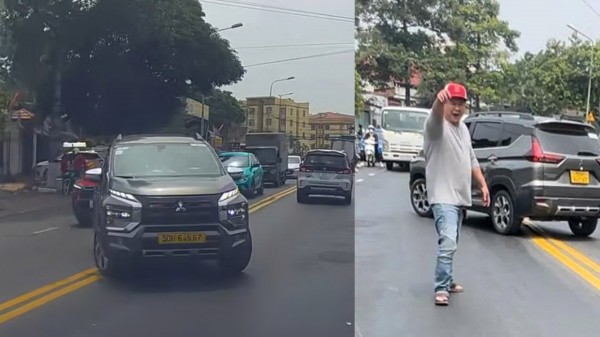 Lái ô tô quay đầu ẩu, tài xế còn hùng hổ chửi bới người khác Lái ô tô quay đầu ẩu, tài xế còn hùng hổ chửi bới người khác