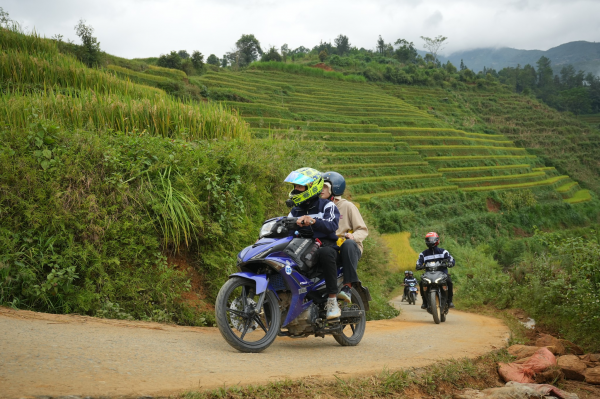 Lần đầu cầm lái Exciter 155 trên đèo Tây Bắc: Phấn khích đến từng khúc cua Lần đầu cầm lái Exciter 155 trên đèo Tây Bắc: Phấn khích đến từng khúc cua