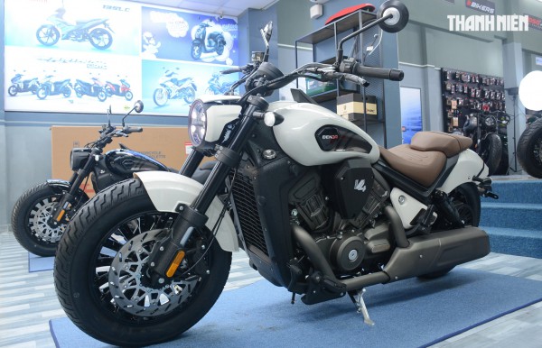 Mô tô đậm chất chơi Benda Dark Flag 500 Commander về Việt Nam, trang bị phuộc hơi