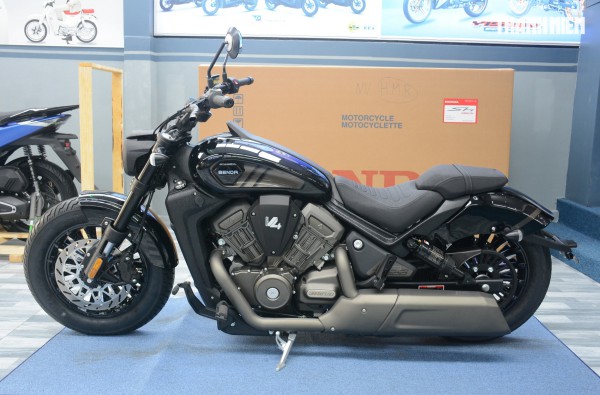 Mô tô đậm chất chơi Benda Dark Flag 500 Commander về Việt Nam, trang bị phuộc hơi