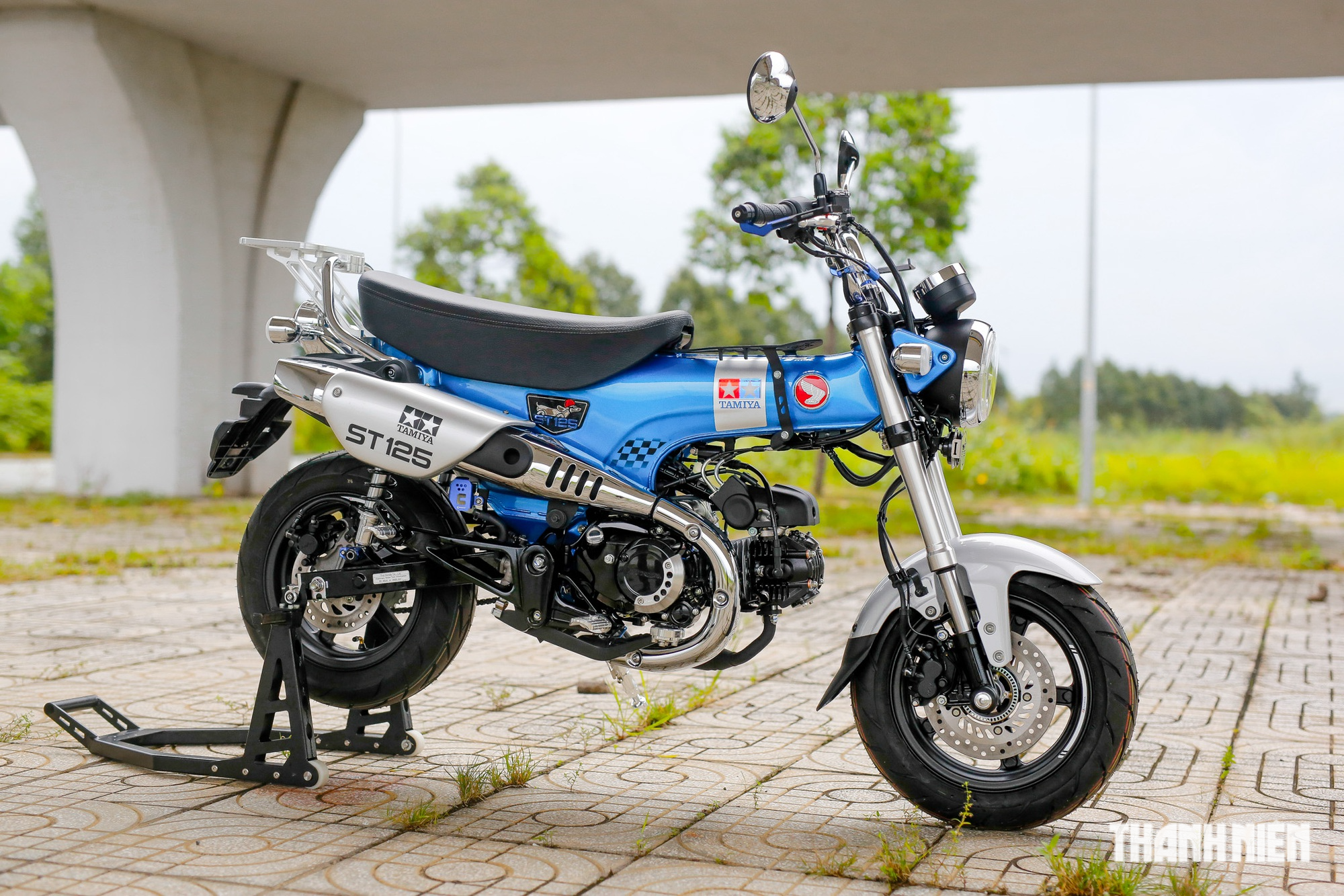 Ngắm Honda Dax Tamiya trang bị gói ‘đồ chơi’ đắt tiền tại Việt Nam