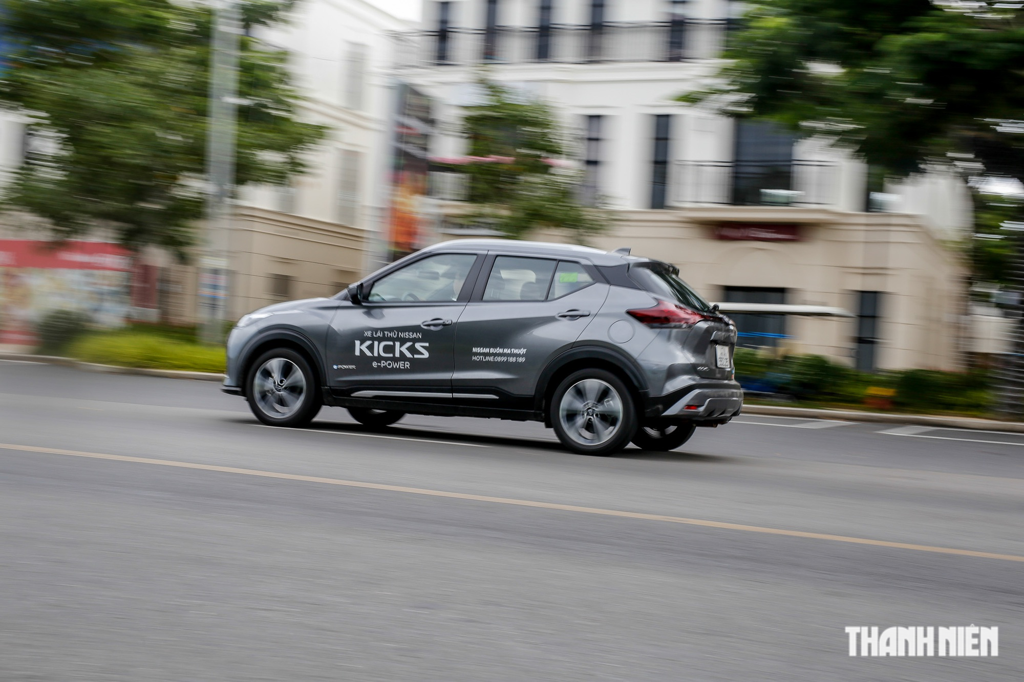 Nissan Kicks dùng động cơ xăng, lái như xe điện