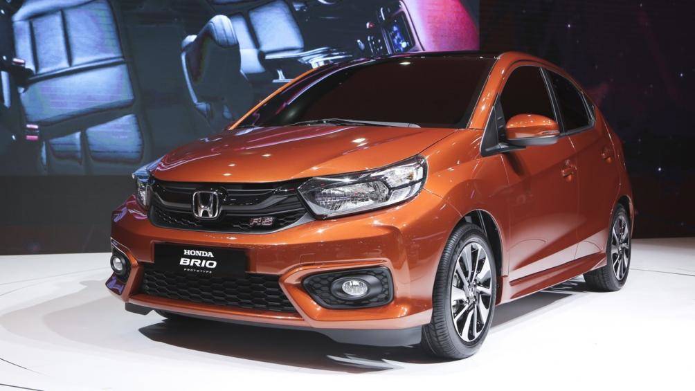 Honda Brio từng xuất hiện tại Triển lãm ô tô Việt Nam 2018 diễn ra tại TP.HCM