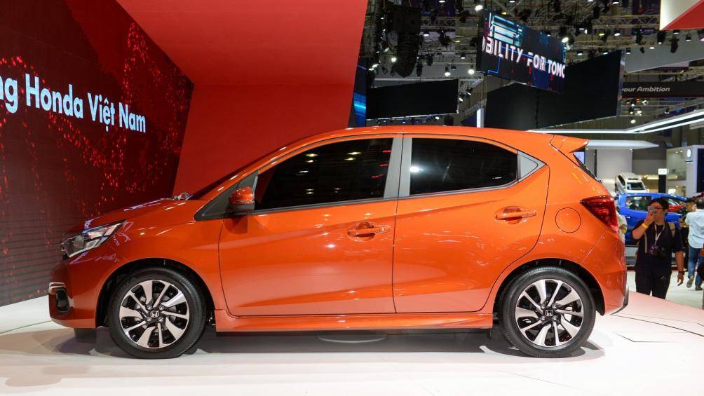 Honda Brio từng xuất hiện tại Triển lãm ô tô Việt Nam 2018 diễn ra tại TP.HCM