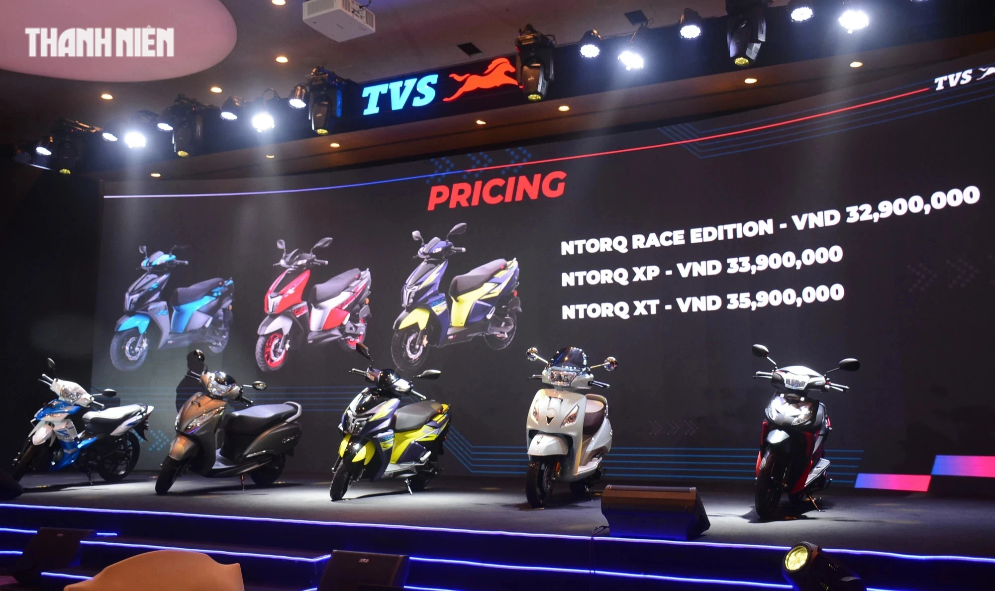 TVS Ntorq giá từ 32,9 triệu đồng, có gì để cạnh tranh Honda Vario 125?