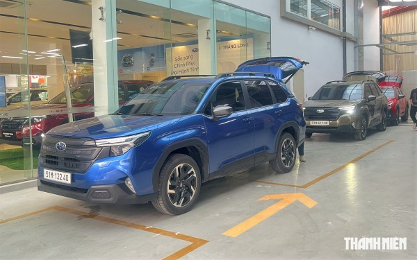 Xe Subaru hybrid tại Việt Nam không dính lỗi rò rỉ nhiên liệu