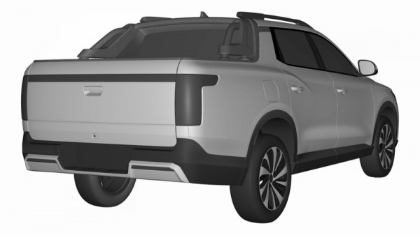 Xe bán tải mới của BYD lộ diện Xe bán tải mới của BYD lộ diện